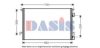 AKS DASIS 152029N Condenser, air conditioning